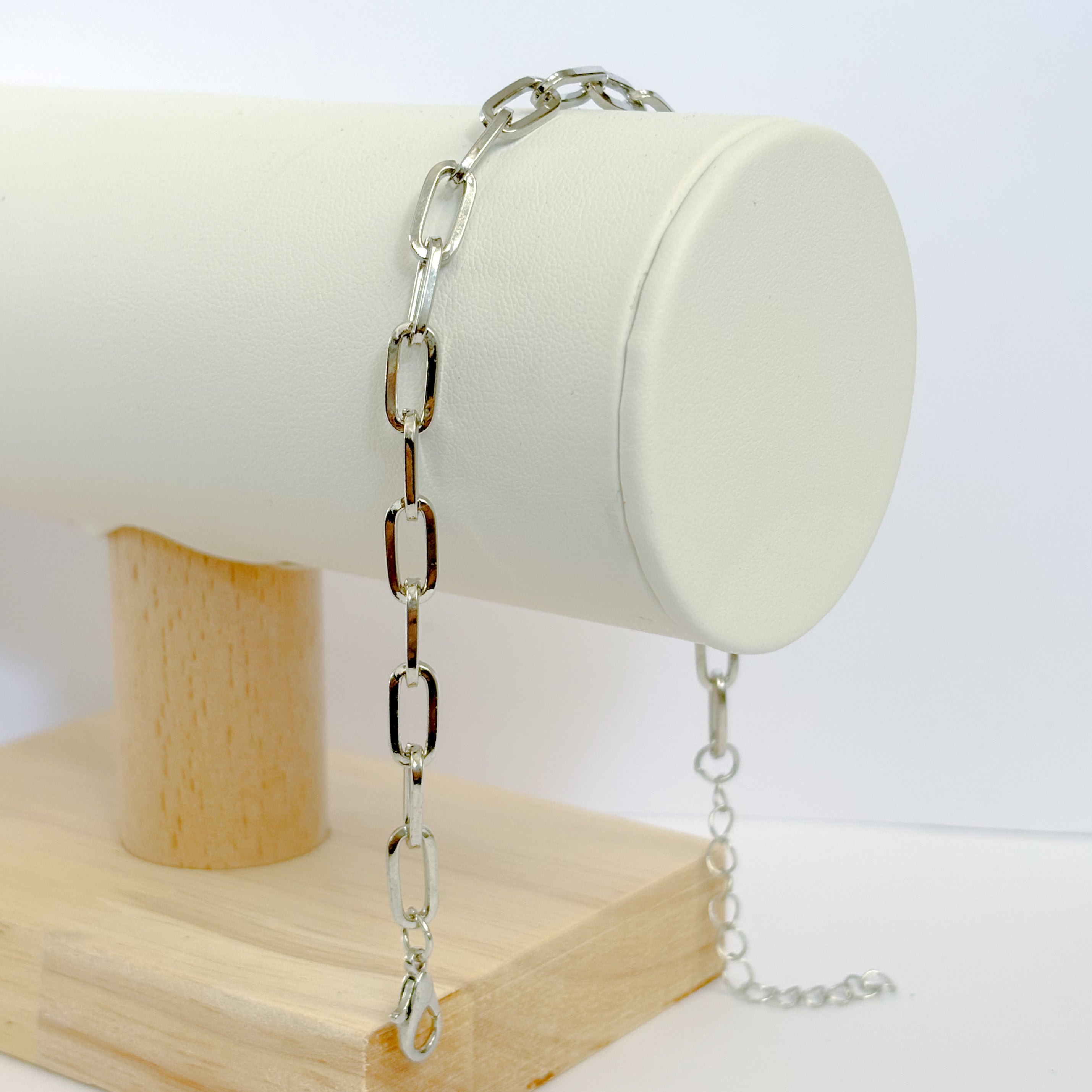Pulsera eslabón grueso
